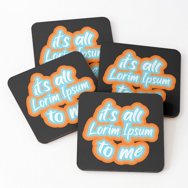 Item preview, It's all lorim ipsum to me designed and sold by BRU Design.