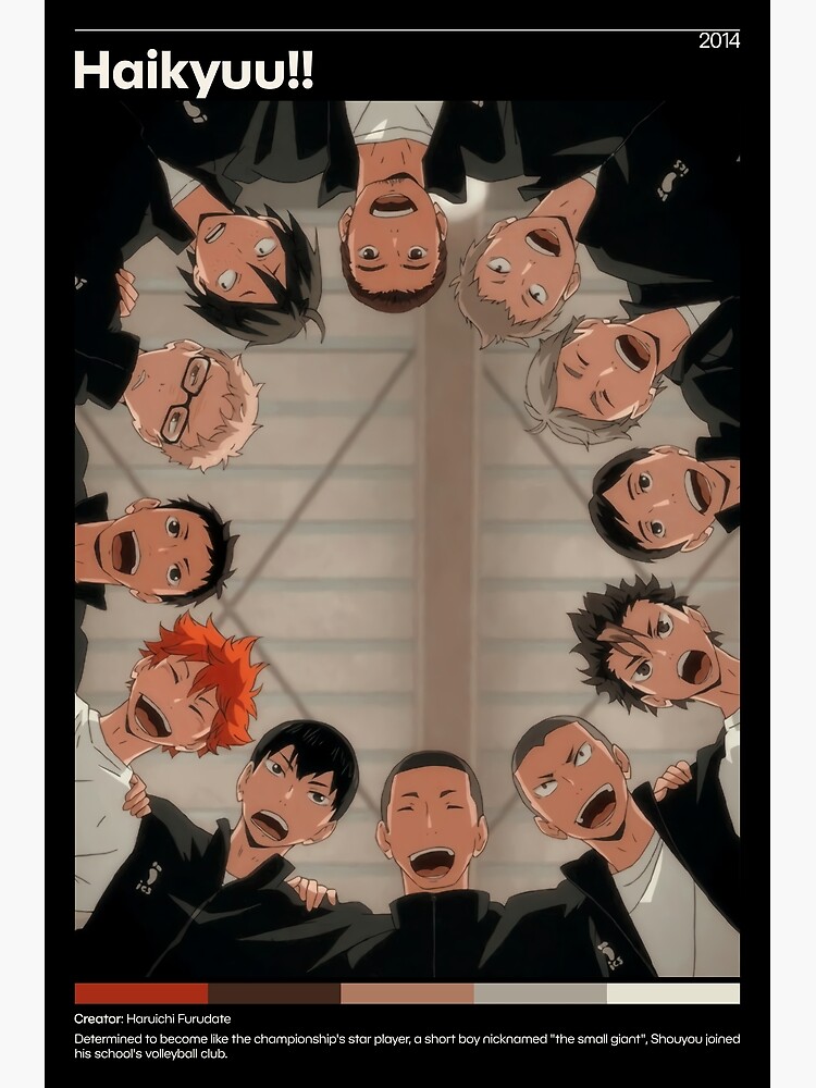 Póster Impresión De Póster De Anime Haikyuu Póster De Animeposterssop Redbubble 5475