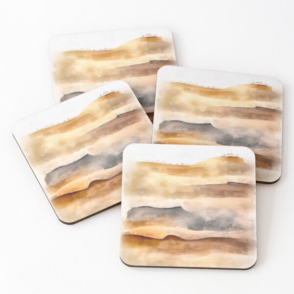Item preview, Abstract Minimalist Art 07 Watercolor Landscape designed and sold by mhfoto.