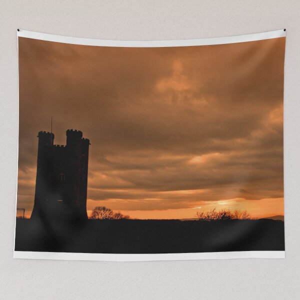 Item preview, Broadway Tower Sunset Cotswolds Worcestershire UK designed and sold by AndyEvansPhotos.