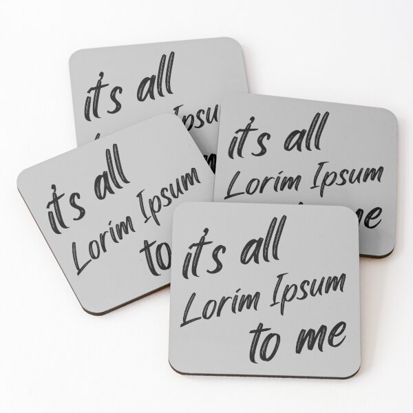 Item preview, It's all lorim ipsum to me designed and sold by BRU Design.