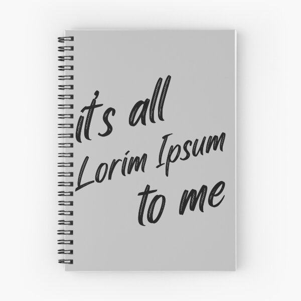 Item preview, It's all lorim ipsum to me designed and sold by BRU Design.