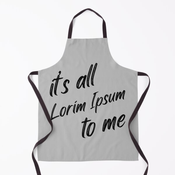 Item preview, It's all lorim ipsum to me designed and sold by BRU Design.