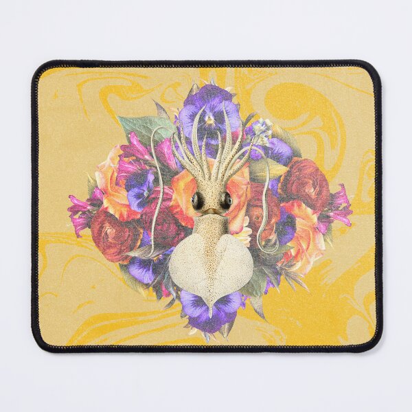 Item preview, Vintage Squid with Flowers designed and sold by Trish Dish.