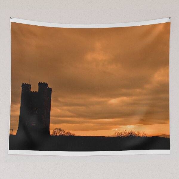 Item preview, Broadway Tower Sunset Cotswolds Worcestershire UK designed and sold by AndyEvansPhotos.