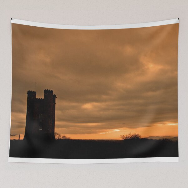 Item preview, Broadway Tower Sunset Cotswolds Worcestershire UK designed and sold by AndyEvansPhotos.