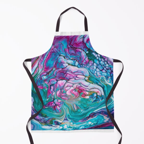 Item preview, Abstract Art Acrylic Fluid Painting with stunning colors designed and sold by mhfoto.