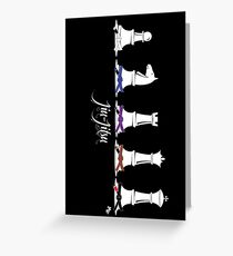 Human Chess Greeting Card