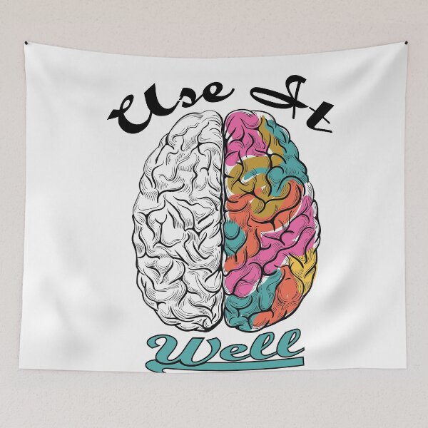 Item preview, Brain Analytics- Use it Well- Vintage designed and sold by NotUrAverageART.
