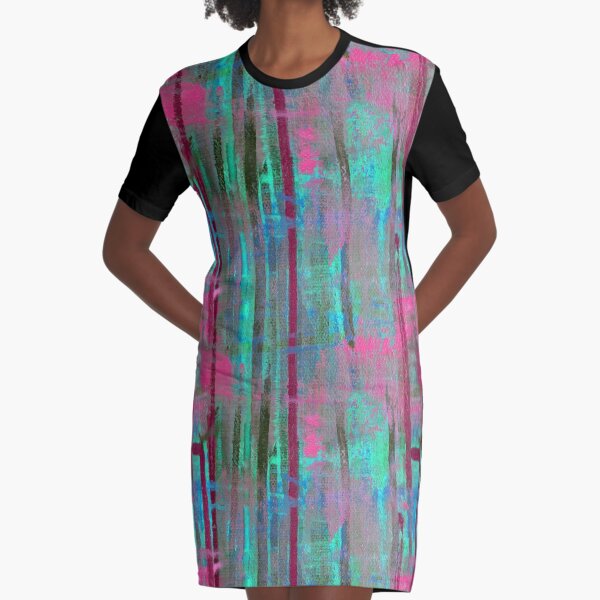 Alien Encounter Graphic T-Shirt Dress
