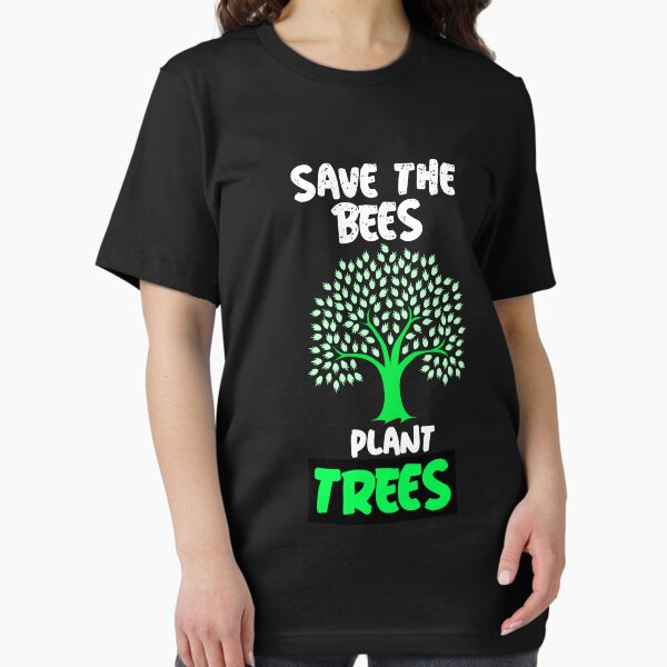 Artikel-Vorschau von  Earth Day T-Shirt, Save the Bees Pflanzenbäume, Geschenk für Naturliebhaber, Naturliebhaber, Ökologe, Planetenschützer, niedliches Earth Day Shirt., designt und verkauft von DesignedBySnip.