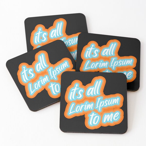 Item preview, it's all lorim ipsum to me designed and sold by BRU Design.