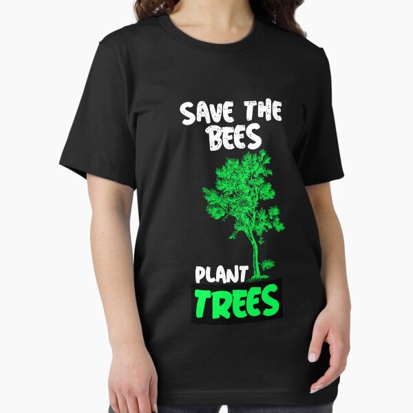 Artikel-Vorschau von  Earth Day T-Shirt, Save the Bees Pflanzenbäume, Geschenk für Naturliebhaber, Naturliebhaber, Ökologe, Planetenschützer, niedliches Earth Day Shirt., designt und verkauft von DesignedBySnip.