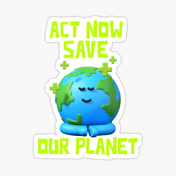 Artikel-Vorschau von  Earth Day T-Shirt, Act now save our Planet, Geschenk für Naturliebhaber, Naturliebhaber, Ökologe, Planetenschützer, niedliches Earth Day Shirt., designt und verkauft von DesignedBySnip.