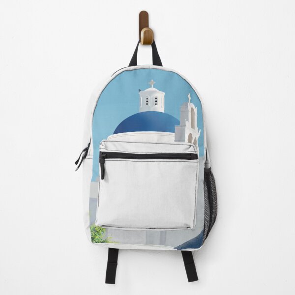 Item preview, Blue Domed Church, Santorini designed and sold by Ivlc ..