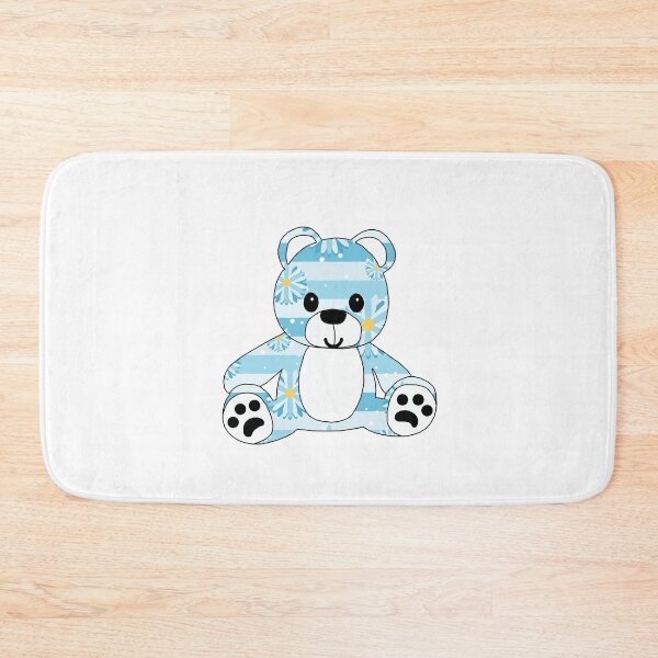 Item preview, cuddly little teddy (floral edition) designed and sold by ShipsinParadise.