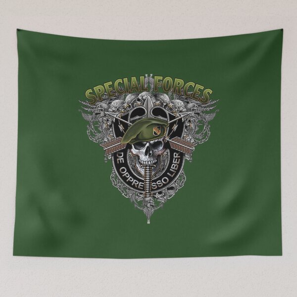 Item preview, Special Forces Army Skull designed and sold by K1Store.
