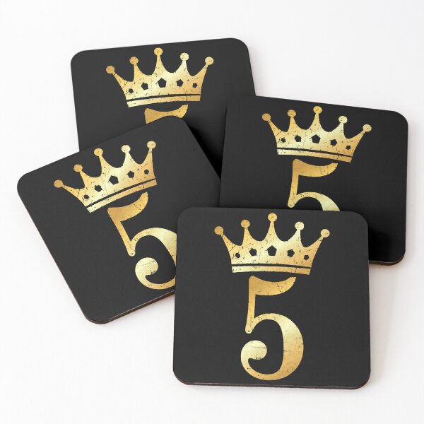 Item preview, 5th Birthday Crown Number 5 (Golden-Yellow) designed and sold by MichelleQiana.