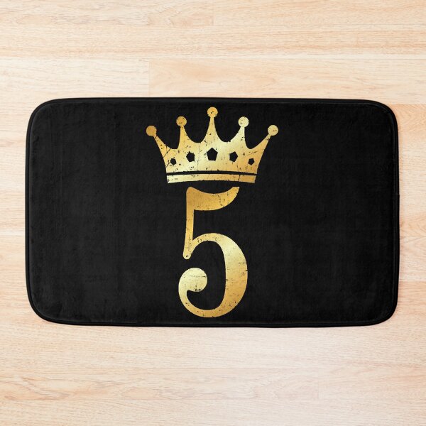 Item preview, 5th Birthday Crown Number 5 (Golden-Yellow) designed and sold by MichelleQiana.