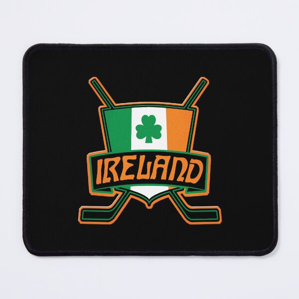 Item preview, Irish Flag Ireland Ice Hockey Shield designed and sold by MichelleQiana.