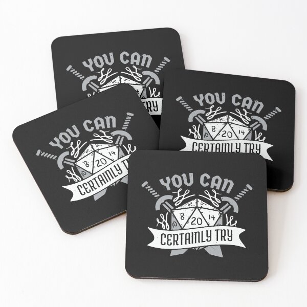 Item preview, You Can Certainly Try Dungeon Dice Rpg Gamer designed and sold by MichelleQiana.