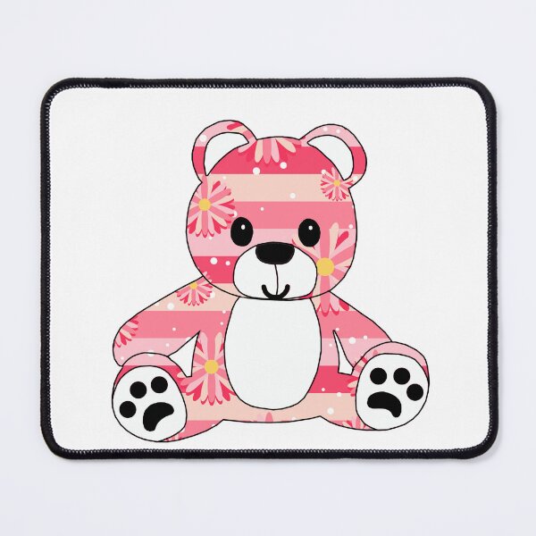 Item preview, cuddly little teddy (floral edition) designed and sold by ShipsinParadise.