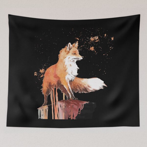 Item preview, Fox water color art Essential . designed and sold by peternealah.