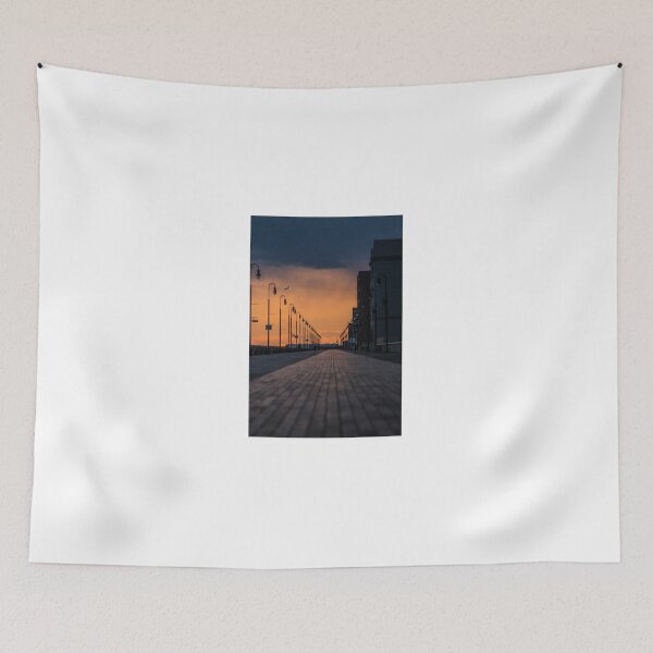 Item preview, Boardwalk Sunset Long Beach, NY designed and sold by KarenDinan.