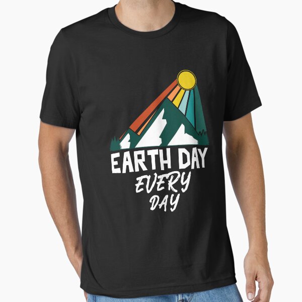 Artikel-Vorschau von  Tag der Erde T-Shirt, Tag der Erde jeden Tag, Geschenk für Naturliebhaber, Naturliebhaber, Ökologe, Planetenschützer, süßes Tag der Erde-Shirt., designt und verkauft von DesignedBySnip.