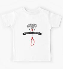 Rock Climbing Cam Kids Tee