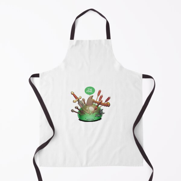 Item preview, I'm Fine - Slime designed and sold by ChrisWhartonArt.