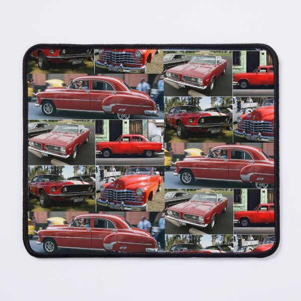 Item preview, Oldish Classic Vintage Red Cars Montage Set #7 designed and sold by Krispsm.