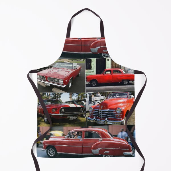 Item preview, Oldish Classic Vintage Red Cars Montage Set #7 designed and sold by Krispsm.