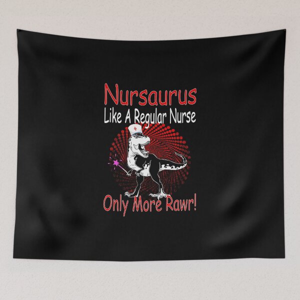 Item preview, Nursaurus Like A Regular Nurse Only More Rawr designed and sold by boyastore.