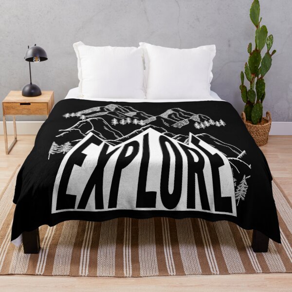 Item preview, Explore Nature Mountains Camping designed and sold by PeachesMommy.