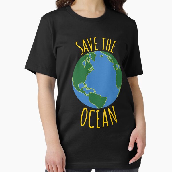 Artikel-Vorschau von  Earth Day T-Shirt, Save the Ocean, Geschenk für Naturliebhaber, Naturliebhaber, Ökologe, Planetenschützer, süßes Earth Day Shirt., designt und verkauft von DesignedBySnip.