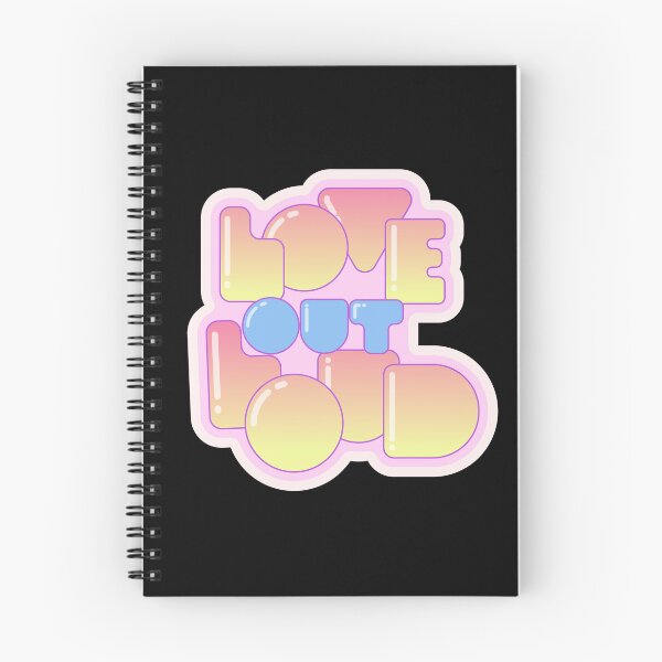 Item preview, Love Out Loud lettering Design designed and sold by Mercheesy.