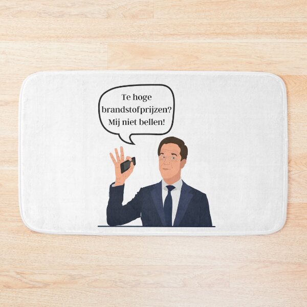 Item preview, Te hoge brandstof prijzen? Mij niet bellen! Mark Rutte meme. designed and sold by Zoef-Design.