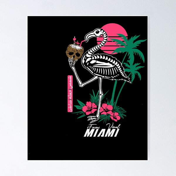 Item preview, Flamingo Skull Bar designed and sold by HannahNaarah.
