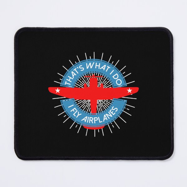 Item preview, I Fly Airplanes Pilot Aviator designed and sold by HannahNaarah.