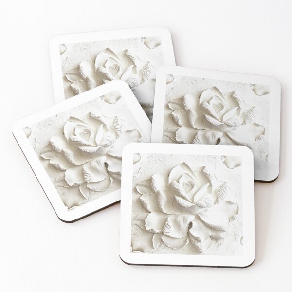 Item preview, One White Rose, Floral Print, 3d Flower Painting designed and sold by yulchikon.