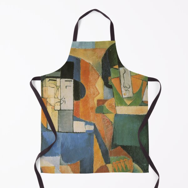 Item preview, Portrait de Messieurs Kawashima et Foujita by Diego Rivera - Vintage art designed and sold by RickE.