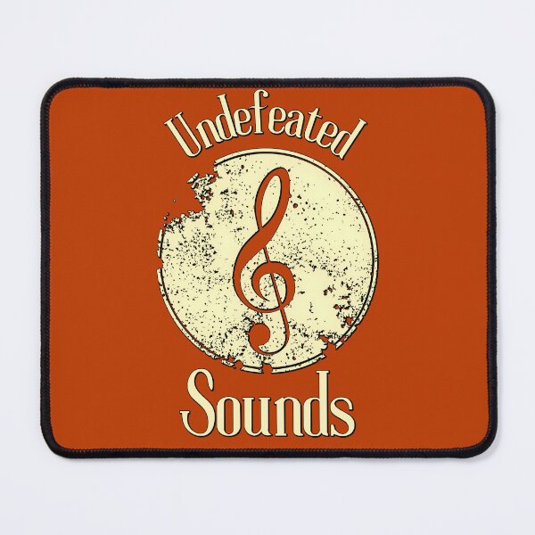 Item preview, Undefeated Sounds - a vintage design with a music note  designed and sold by MAD-STREETWEAR.