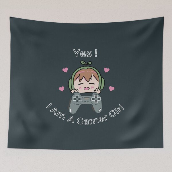 Item preview, Yes I Am A Gamer Girl designed and sold by designerpriti.