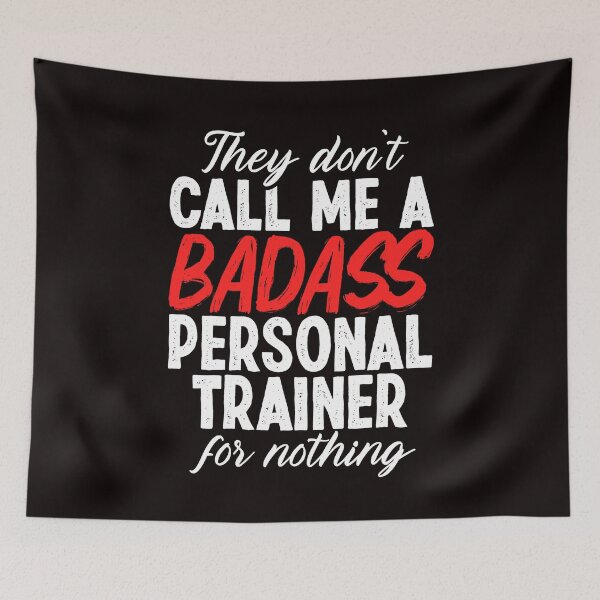 Item preview, Personal Trainer Fitness Instructor Gym Bodybuilding Workout designed and sold by TomGiantDesigns.