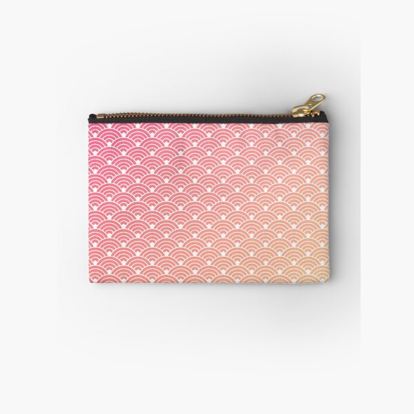 Item preview, Seigaiha Pattern in Pink Yellow Gradient designed and sold by Takeda-art.