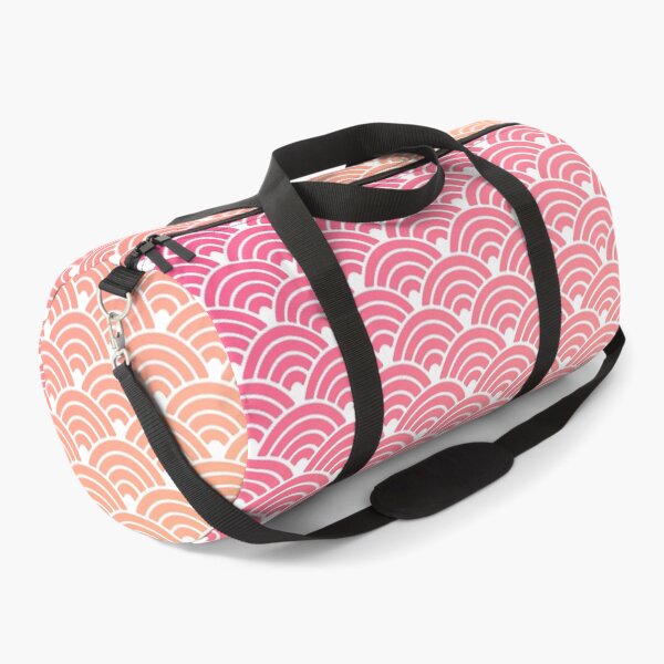 Item preview, Seigaiha Pattern in Pink Yellow Gradient designed and sold by Takeda-art.