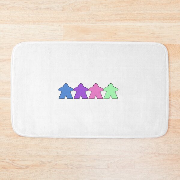 Item preview, meeples designed and sold by Leah Haas.