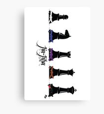 Human Chess Canvas Print