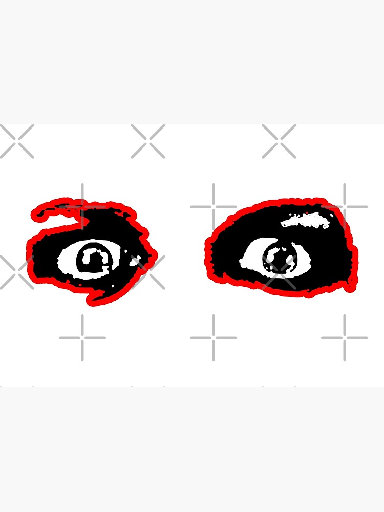 "Psycho Killer Scary Eyes" Poster for Sale by Gogmagosh Redbubble